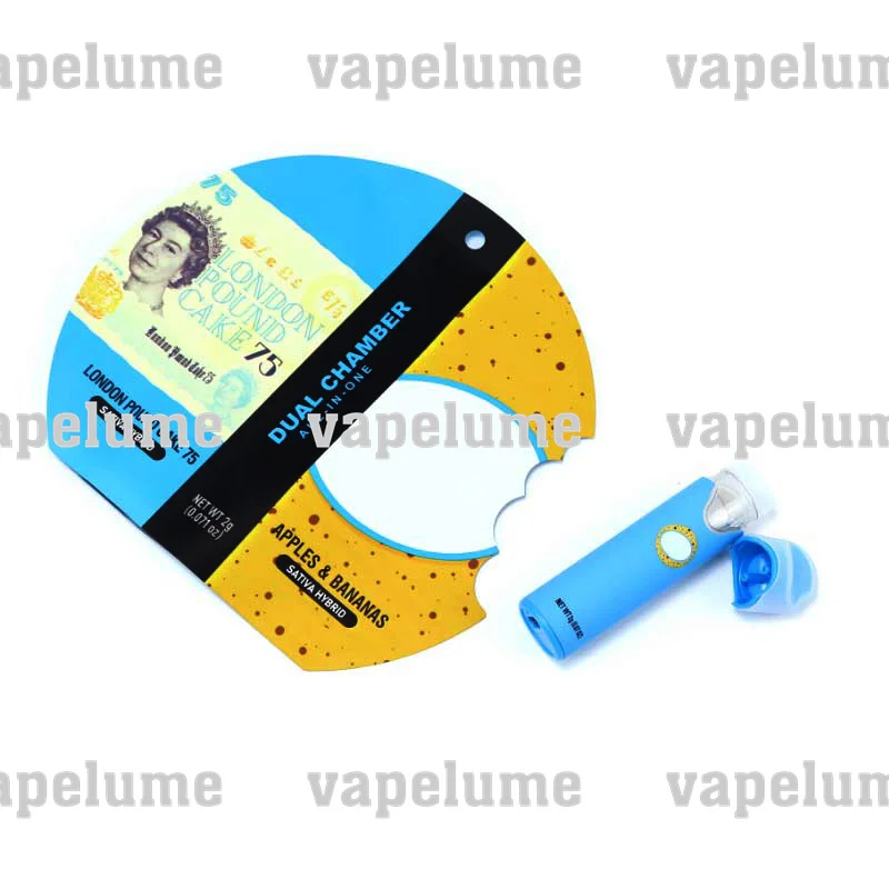 2ml Disposable Vape Empty Pen No Oil Rechargable Electric Cigarette Mod Dual Chamber 260mAh E-Cigarette Vaping Cartridge 1+1ml view 4