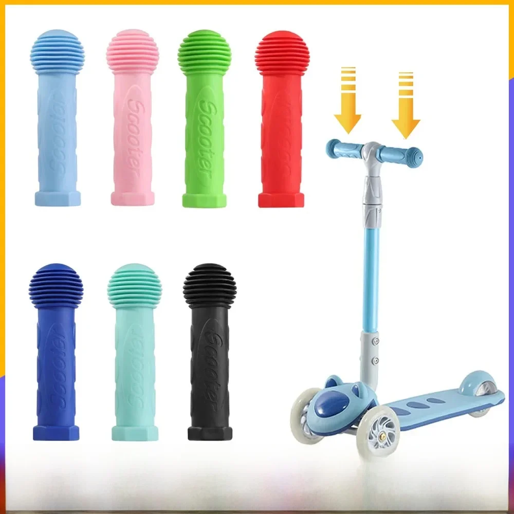 AliExpress LCQPTW 1Pair Rubber Handlebar Grips Tricycle for Electric Scooter Kid Children Cycling Parts Anti-slip Waterproof Handle Bar Grip Cover