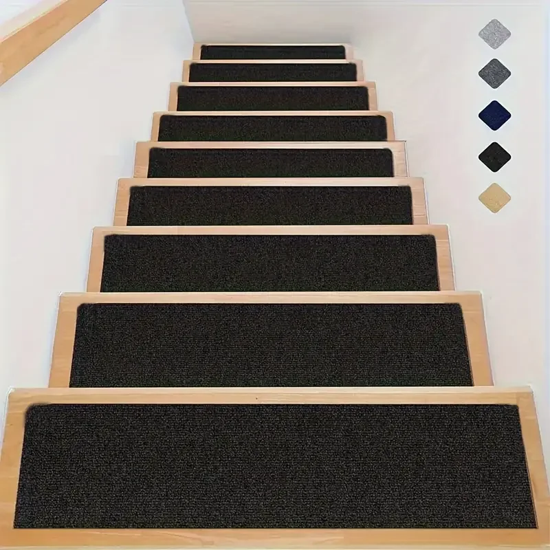 1PC 20x80cm Anti slip stair treads,Stair Runners Non Slip, Absorbing Stair Treads Stair Rugs