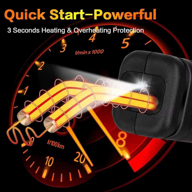 Plastic Welding Machine Kit – Automotive Bumper Crack Repair Gun with Hot Stapler & Soldering Iron (Garage Tool)