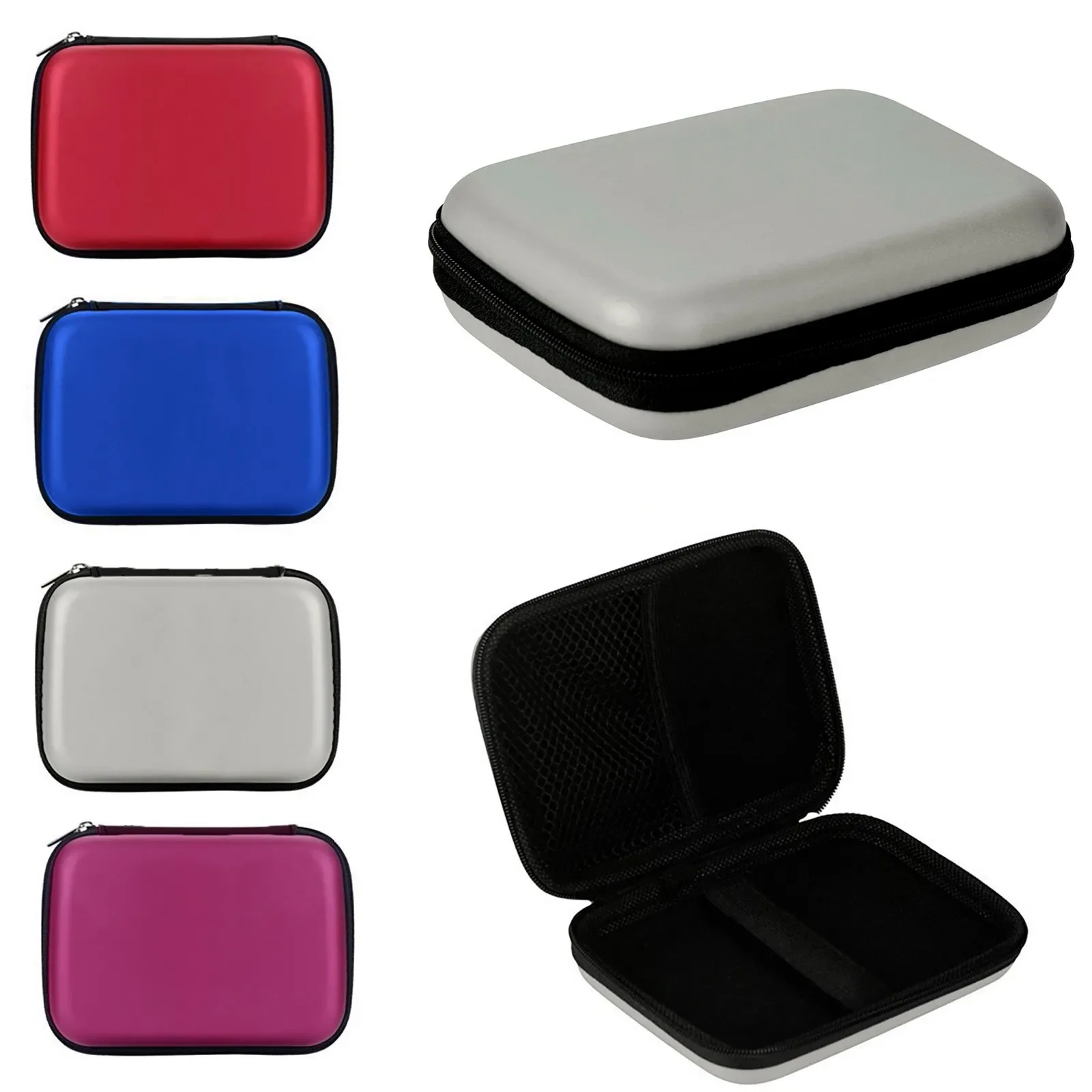 2 5-calowa torba na dysk twardy Zewnętrzny dysk twardy USB Mini etui na kable USB Pokrowiec na słuchawki Torba na dysk twardy do laptopa PC — zdjęcie 2