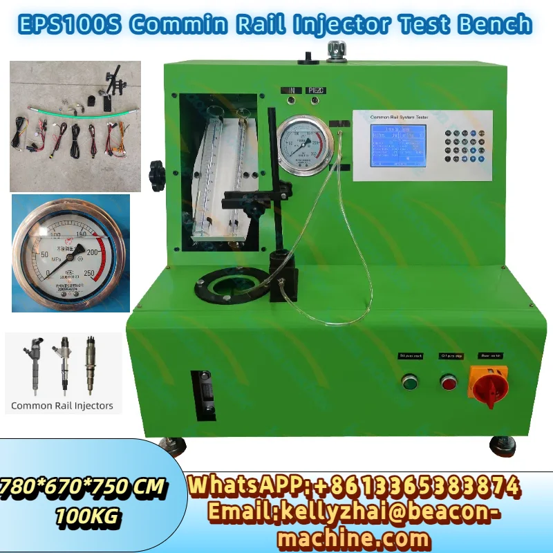 

EPS100 Стенд для испытания форсунок Common Rail под давлением 200 бар
