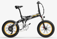 New Electric Bike Lankeleisi X2000PLUS 48V 1000W 12.8AH Battery Fat Tire Ebike 7 Speeds Foldable Hydraulic Brake