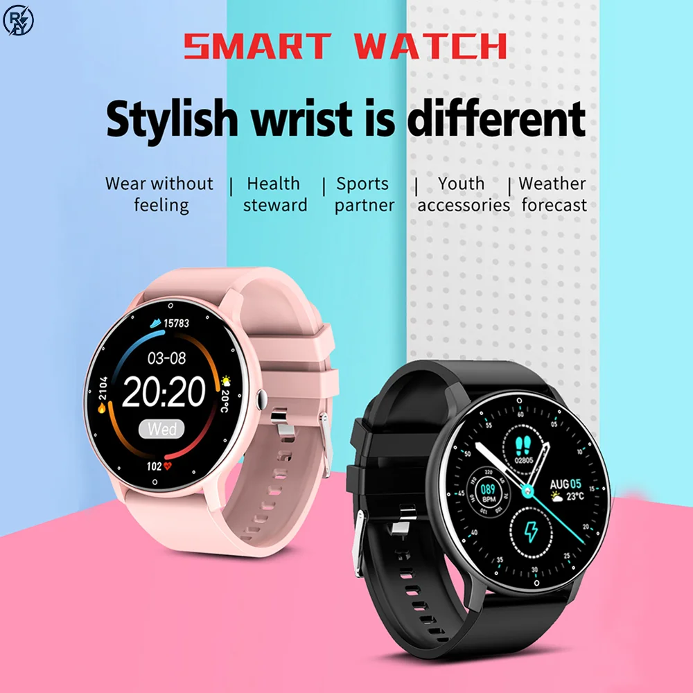 Zl02Cpro Bluetooth Call Smart Watch Heart Rate Blood Pressure Smart Bracelet Zl02D Waterproof Smart Watch