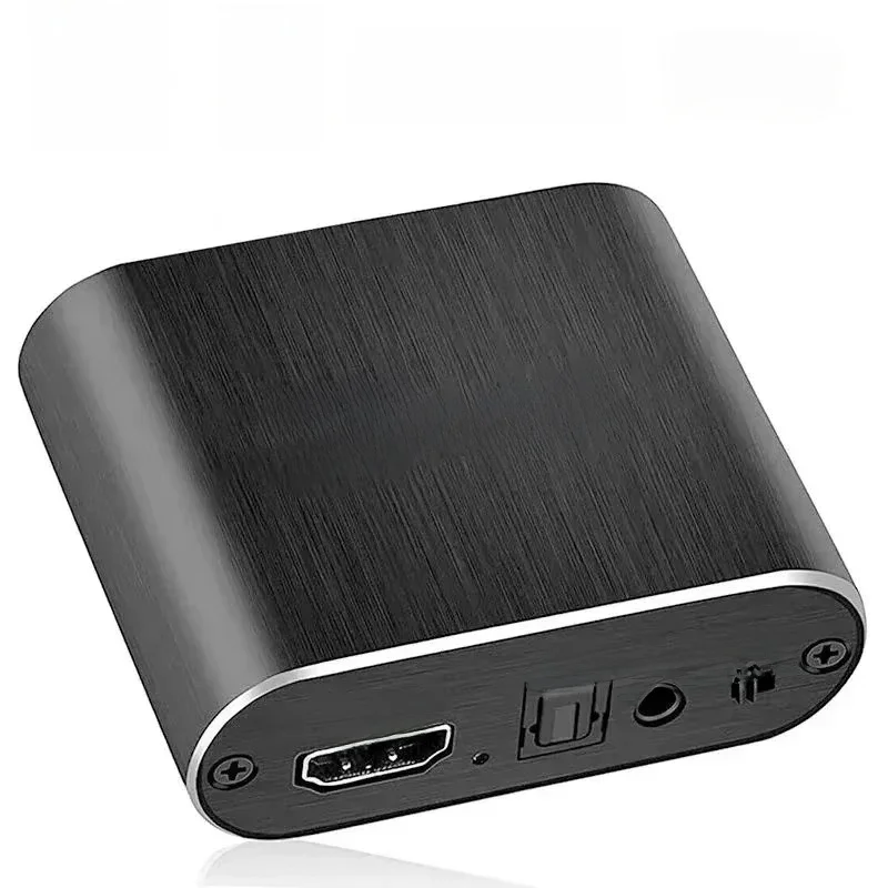 Extracteur Audio HDMI 4K avec commutateur de retour ARC HDMI vers optique Toslink SPDIF + convertisseur Audio 3.5mm pour PS5 Xbox TV