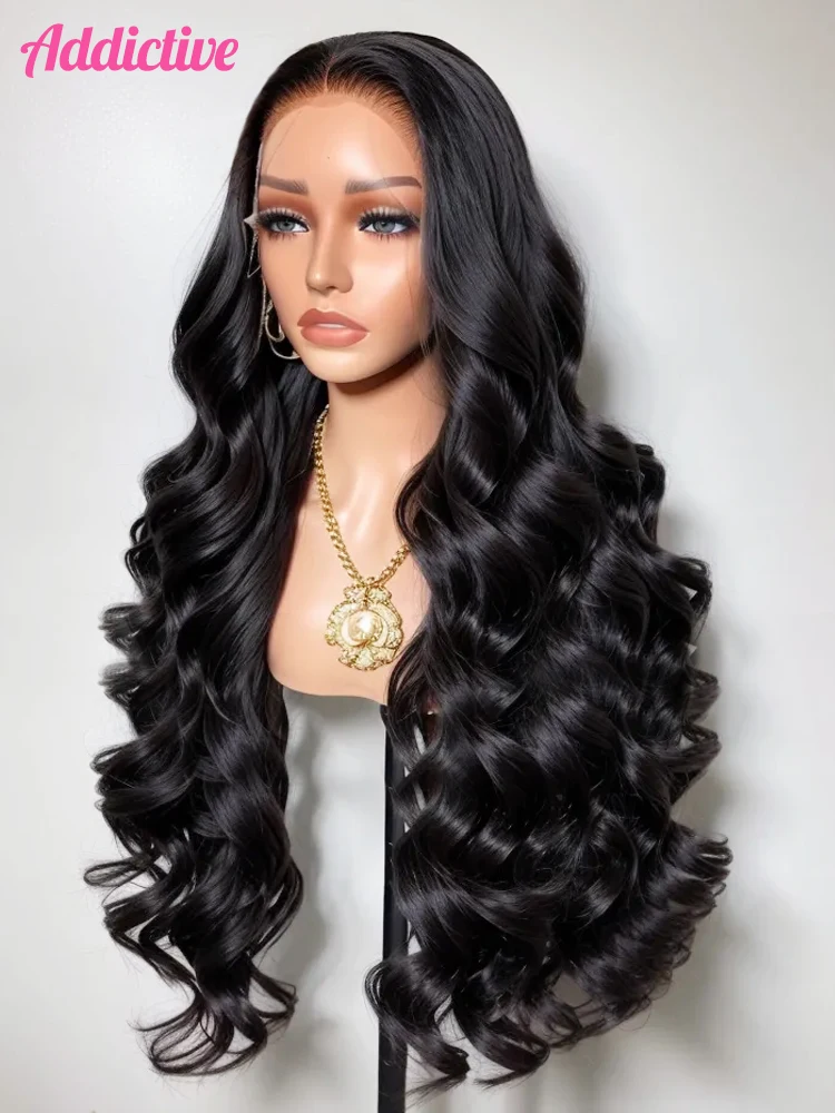 HD 220% 13x6 30 40 Inch Body Water Wave Lace Front Human Hair Wigs 13x4 Lace Frontal Wig 5x5 Glueless Closure Ready To Wear Wig