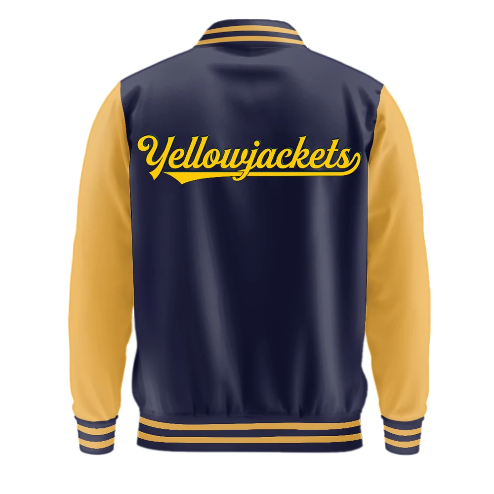 2023 TV-Serie Yellow jackets Saison 2 Pilot Merch Jacke 3d Baseball Uniform Männer Frauen Trainings anzug Harajuku Streetwear