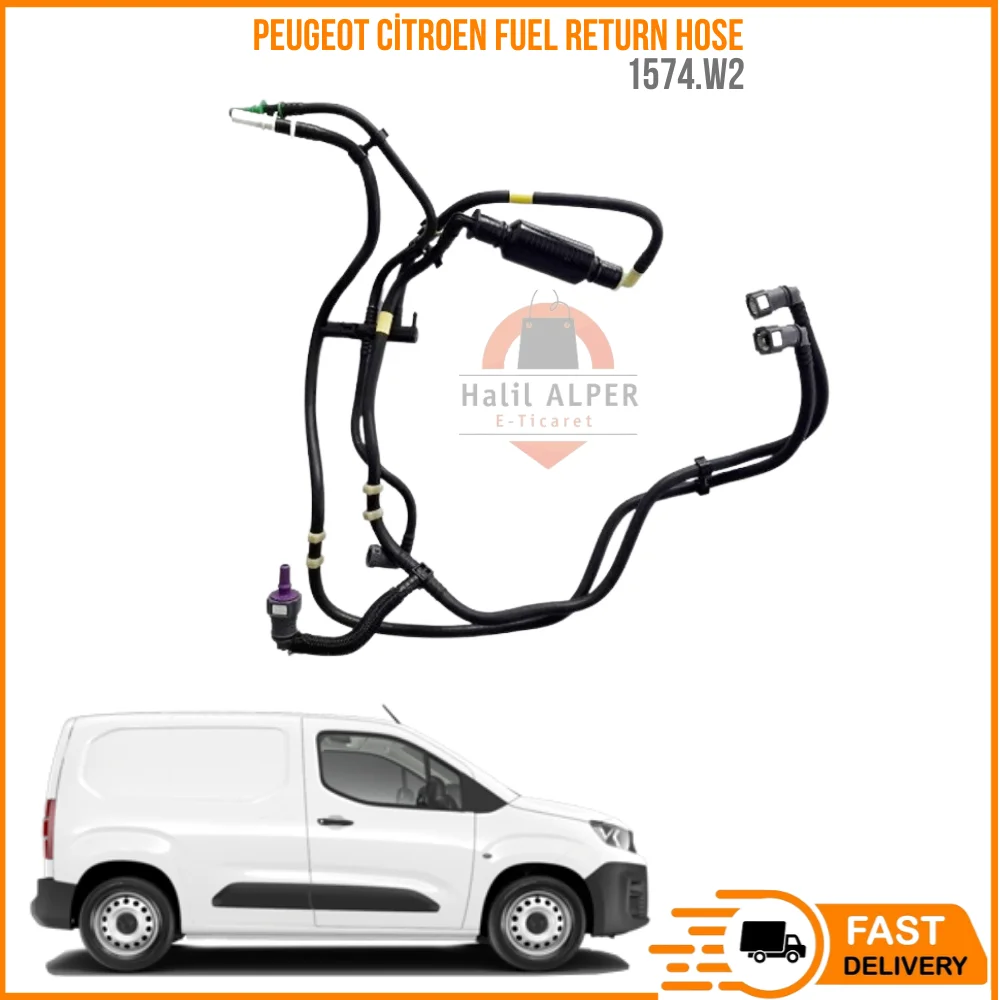 

FOR Peugeot 206-207-307-407-partner - Citroen c3-c4-c5-berlingo Fuel Return Hose OEM 1574.W2 SUPER QUALITY HIGH SATISFACTION REA