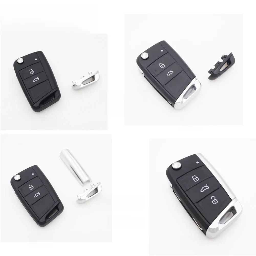 Cocolockey Metalowa część samochodowa do vw golf 7 do MK7 do skoda octavia A7 do siedzenia Zdalna bezkluczykowa automatyczna wymiana części metalowych — zdjęcie 2