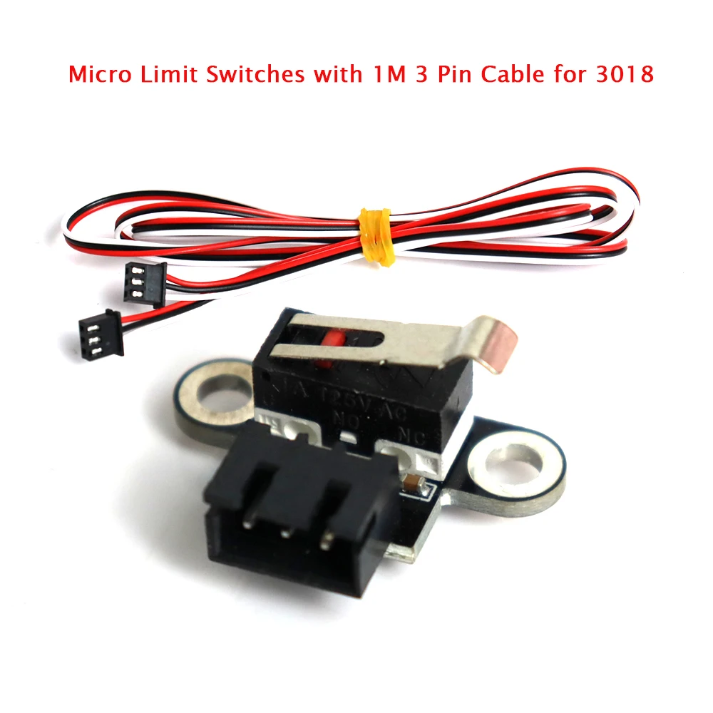 Placa de Control de 3 ejes con puerto USB GRBL 1,1, herramienta de placa táctil de eje Z CNC, sonda de ajuste, microinterruptores de límite de 3 pines para CNC 3018 pro