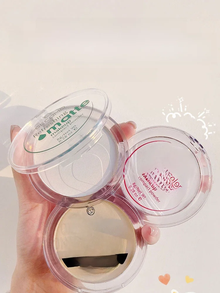 Correcteur banane poudre durable contrôle de l'huile maquillage miel poudre imperméable ensemble éclaircissant poudre haute brillance poudre crème