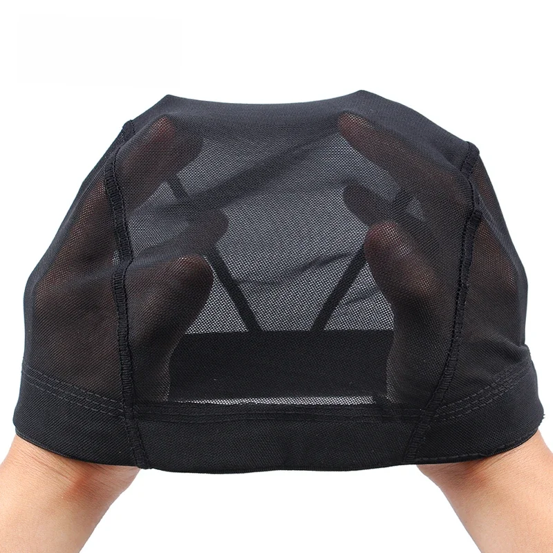 Nunify S/M/L Spandex Mesh Dome Czapka z peruką Łatwiejsze wszywanie włosów Rozciągliwa czapka tkacka Tkactwo Czapka z peruką Rozciągliwe siatki na włosy — zdjęcie 2