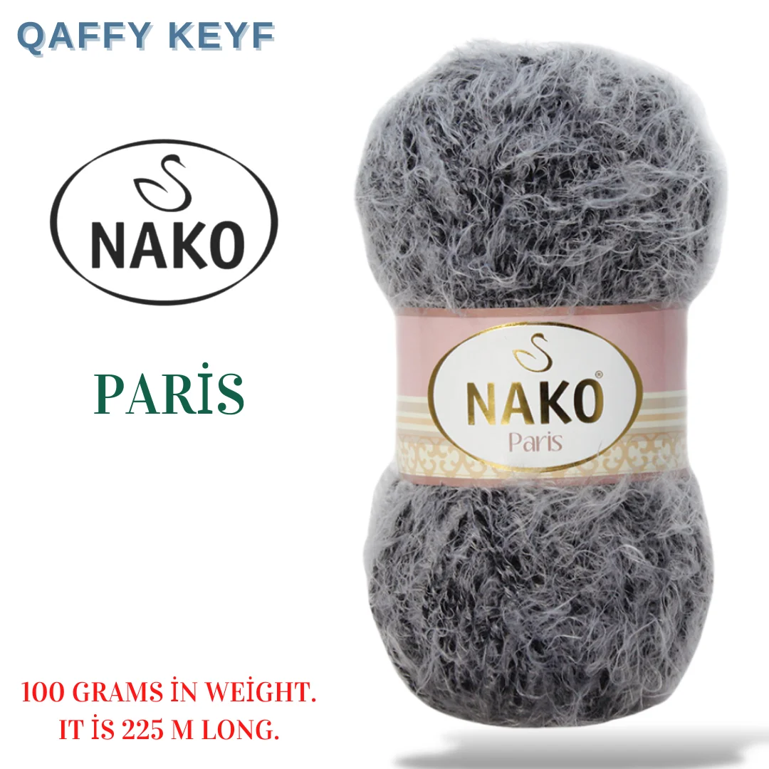 Nako Paris Soft Skein Wool  Amigurumi Knitted Doll Threads Yarns For Knitting And Crochet Tricots DIY Loop Trikotin