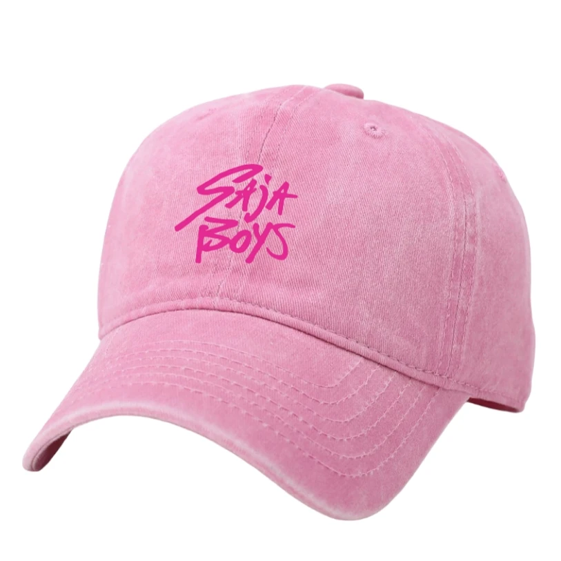 Kpop Demon Hunters Baseball Cap Huntrx Saja Boys Cosplay Baseball Cap for Men Women Summer Trucker Hat Adjustable Cap Halloween