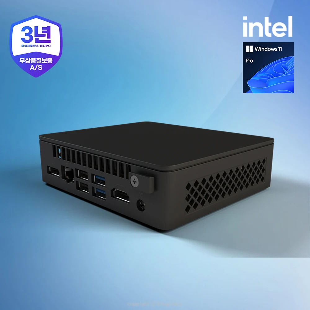 Intel Mini PC ASUS NUC 11 Essential Kit NUC11ATKC2 Win11 Pro (RAM 4GB, M.2 256GB)