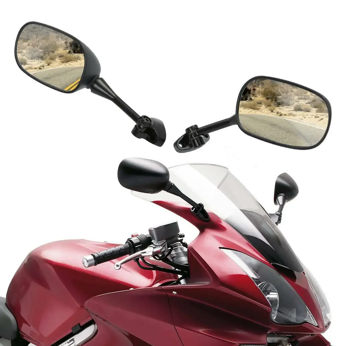 Lusterka do motocykla Honda VFR800 VFR 800 FI V-TEC 2002-2012 2008 2007 2006 2005 — 2