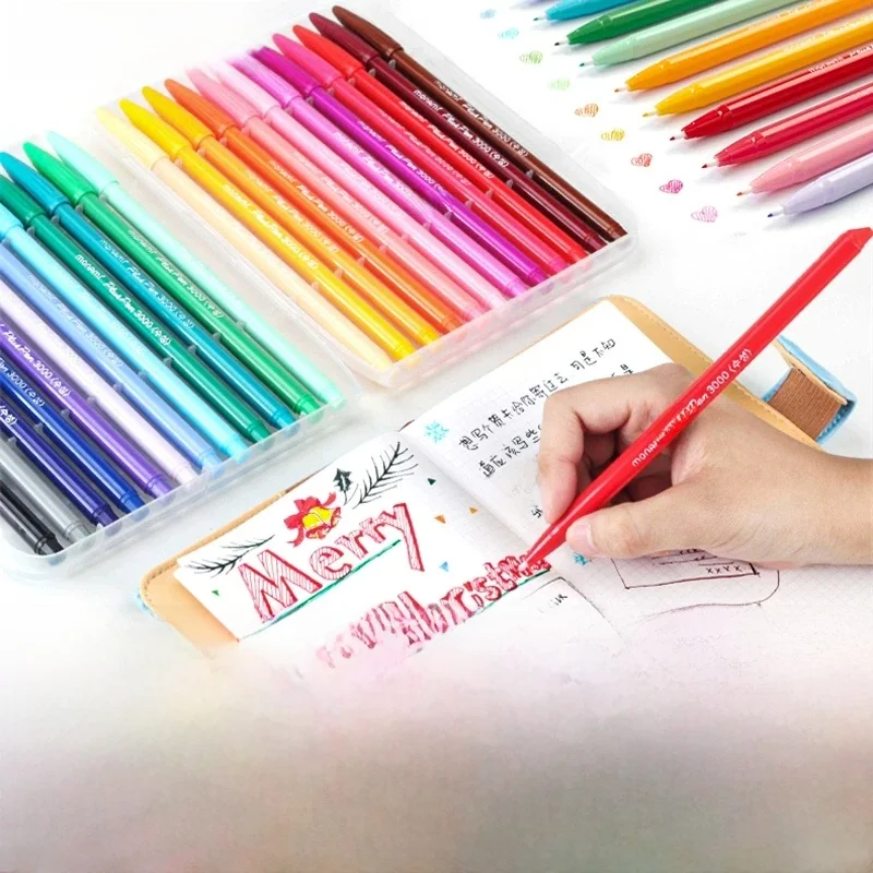 Długopisy żelowe na bazie wody Ręcznie rysowane/długopisy z haczykiem do pisania/graffitów/notatki 0,3-1 mm Artykuły papiernicze Długopisy Artykuły artystyczne Kolorowe 12-60 zestawów — zdjęcie produktu 7