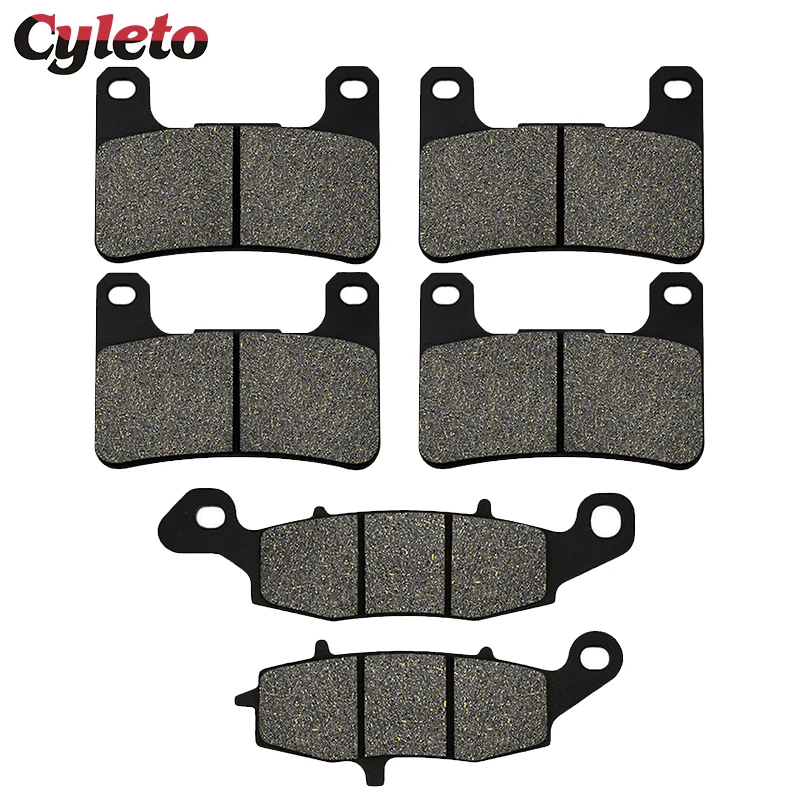 Pastilhas de freio dianteiro ou traseiro para motocicleta Cyleto, para Suzuki VZR1800 Boulevard M109R Intruder M1800R M 1800 R/R2/RZ/RB VZR 1800 06-20
