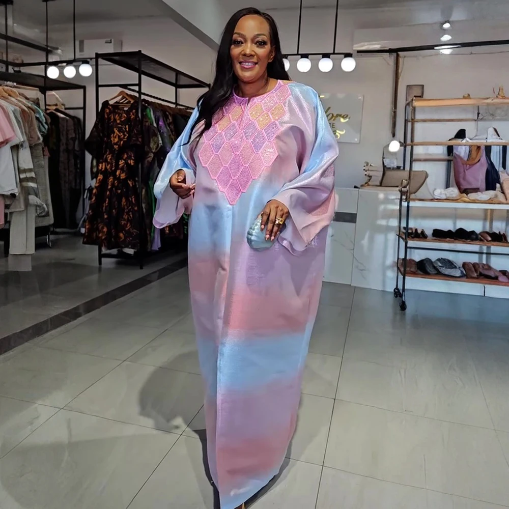 

African Clothing Traditional Dresses on Clearance Sale African Dresses for Woman Wedding Dresses Original Pink Robe Africaine