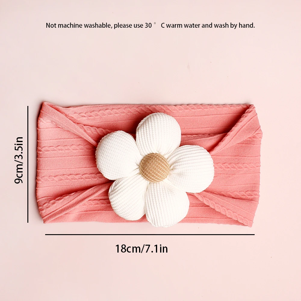 4pcs Ultra - Soft Nylon Baby Headbands with Charming Bow - Ideal for Newborns & Toddlers, All - Season Fashion Hair Accessories