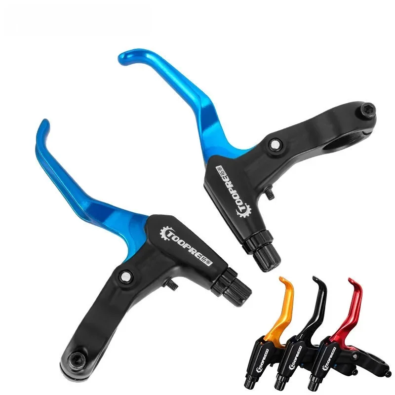 AliExpress TOOPRE FR5 Aluminum Alloy Bicycle Brake Handle Grips For MTB Road Bike Colorful Brake Levers Kids Brake Levers Universal