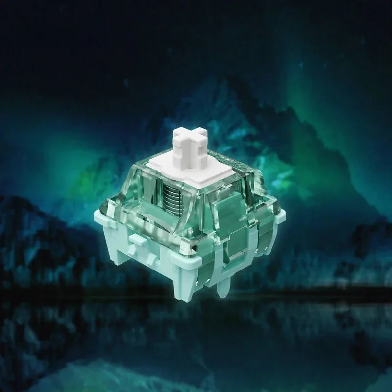 GATERON Magnetic Jade Pro Switch Liniowa niestandardowa magnetyczna klawiatura mechaniczna Swobodnie ustawienie Efekt czujnika Halla w podróży Strony — zdjęcie 2