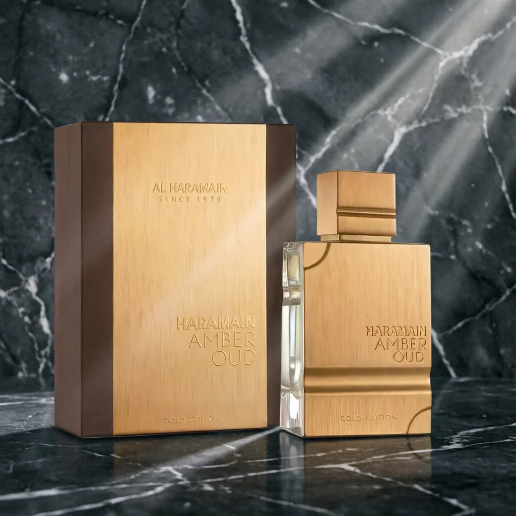 

Al Haramain Amber Oud Gold 60ML EDP, Luxury Arabic Perfume Unisex, Warm Amber Scent for Special Occasion