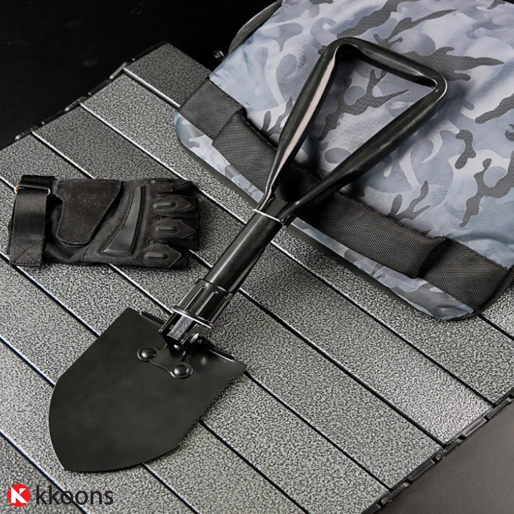 Portable Night Shovel Camping Folding Shovel