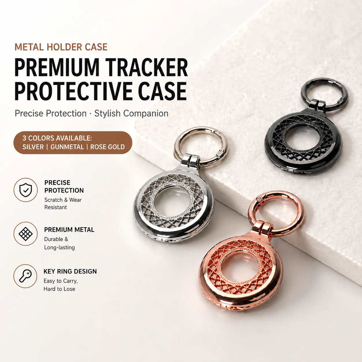 

for Apple AirTag Huawei locator protective case/anti loss/anti drop/anti scratch/very suitable for tracking keys, luggage pets.