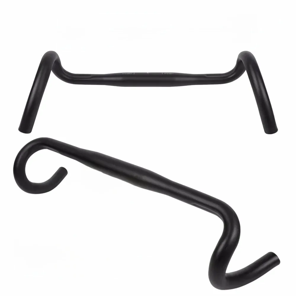 AliExpress NONE Kalloy Road Steering Wheel Gravel Handlebar 31.8mm Aluminu Racing Bicycle Drop Bar Flared Handlebar 400/420/440/460mm Bike Parts