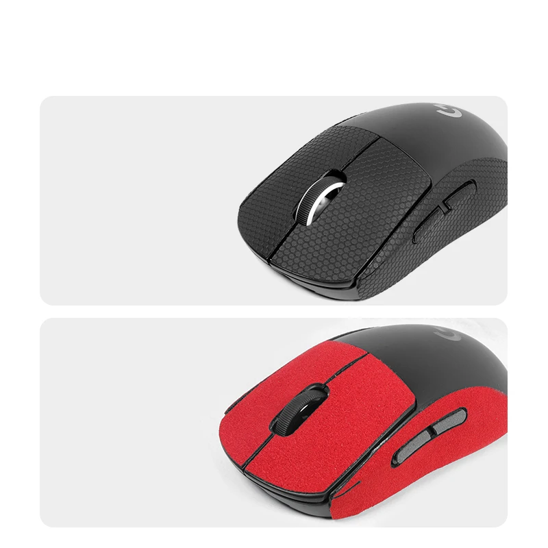 Nova chegada camurça completa/meia capa mouse adesivo anti-deslizamento mouse adesivo para logitech gpw gpxs gpw 2 gaming mouse