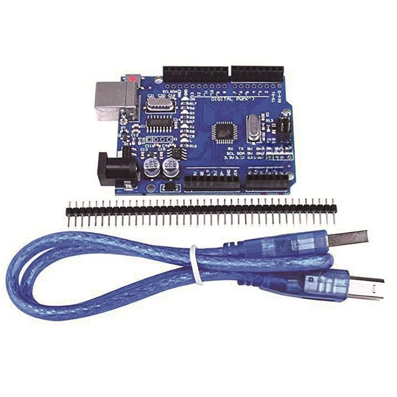 Płytka rozwojowa UNO R3 ATmega328P CH340 CH340G dla Arduino UNO R3 z prostym złączem pinowym — zdjęcie produktu 6