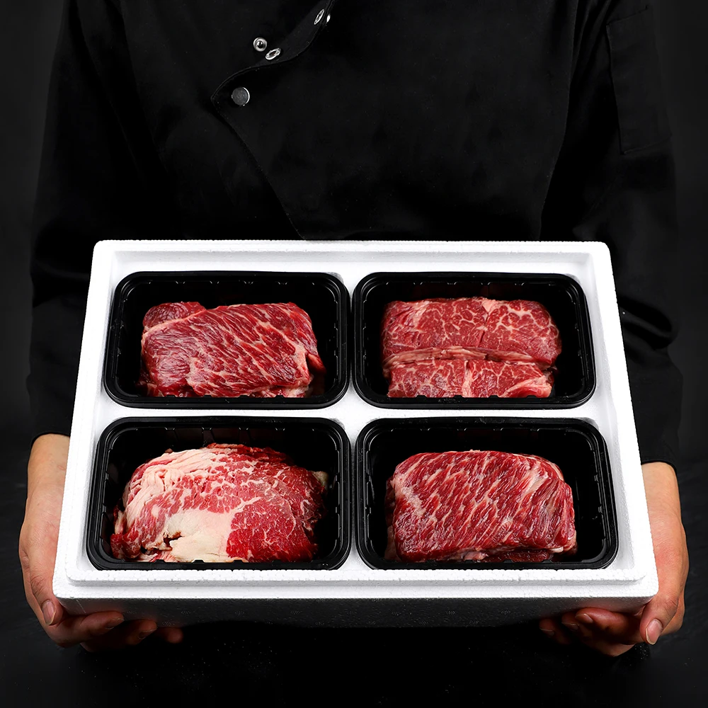 6 Kinds of gift set of properly made practical meat