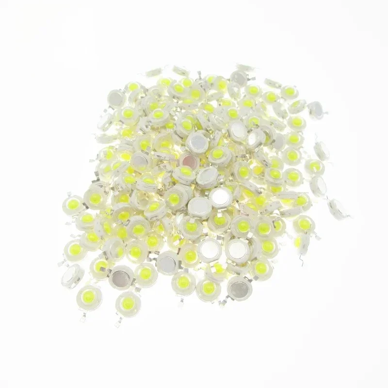 10 sztuk 1W 3W diody LED dużej mocy zimny biały naturalny biały ciepły biały RGB czerwony zielony niebieski żółty źródło światła — zdjęcie 2