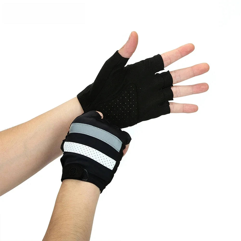 AliExpress YKYWBIKE Cycling Gloves Half Finger Shock-Absorbing Velcro Closure Summer Breathability Outdoors Sports Gloves Road Bike Bicycle