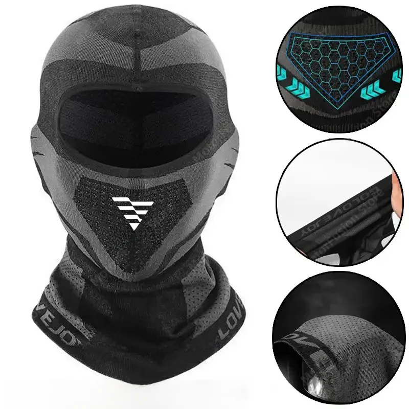 AliExpress NONE Balaclava Warm Mask Full Face For Loncin Voge 200AC 300AC 300R 500DS 500R 650DS ER10 Motorcycle Cycling Bike Scarf Hat Casco