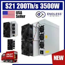 

DISCOUNT SALES Bitmain Antminer S21 (200Th) 200TH/s