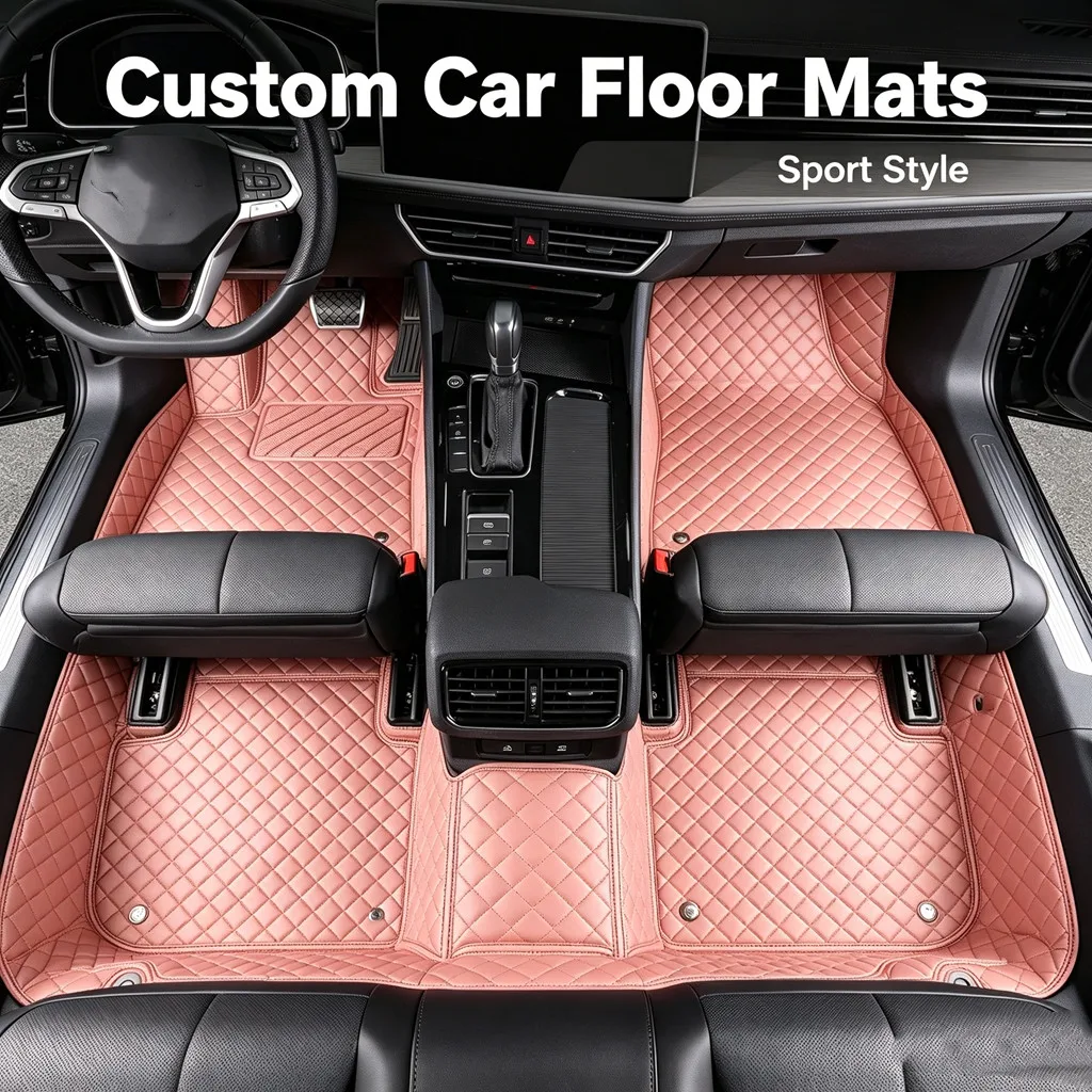 Tapis de sol personnalisés sur mesure conçus pour Range Rover Autobiography Dynamic Sport L405 5.0L 2014-2021 5 places, entièrement enveloppants, antidérapants, imperméables, résistants aux taches, pratiques, tapis de protection pour l'intérieur de la voiture