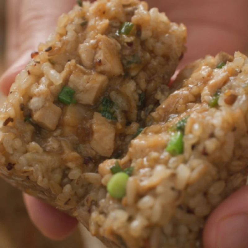 단백질주먹밥 갈릭닭불고기 110g / 윤형빈의 직화황금 단백질주먹밥 /아침대용 / 고단백