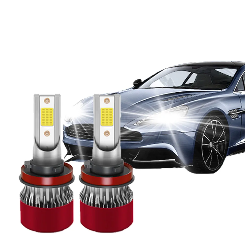 

Автомобильная фара Canbus с вентилятором 20000LM Беспроводные турбо-туманные лампы 6000K Белый Plug & Play COB Чипы Авто светодиодная лампа