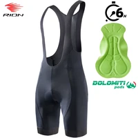 RION-pantalones cortos de ciclismo para hombre, Baberos reflectantes para bicicleta de carretera, medias ajustadas para deportes al aire libre, transpirables de larga distancia