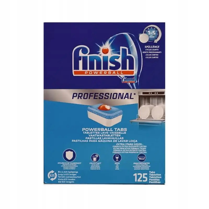 All In One Finish 125 PCs Dishwasher Tablets