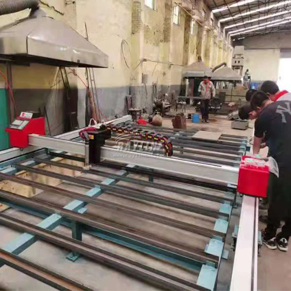 

Portable Automatic Gantry Flame CNC Plasma Cutting Machine 1500x3000 Size Stepper Motor - Metal Fabrication Equipment