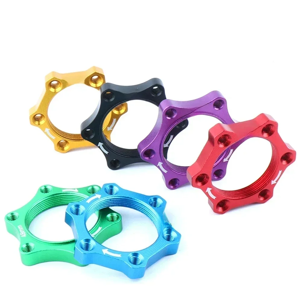 AliExpress Bike Bicycle Freewheel Threaded Hubs Disk Disc Brake Flange Adapter 44/48mm Aluminum Alloy Bicycle Accessories