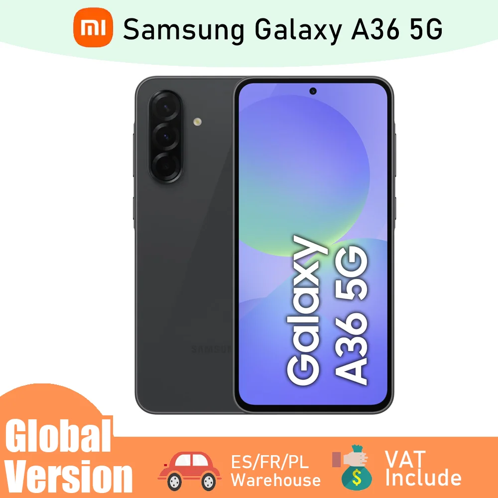 Caméra Samsung Galaxy A36 5G 6+128-8+256 50MP, écran 6,7 Caméra Samsung Galaxy A36 5G 6+128-8+256 50MP, écran 6,7