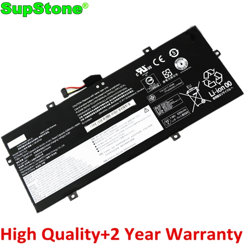 

SupStone L19M4PD8 L19C4PD8 Laptop Battery For Lenovo Yoga Duet IML 2020,7-13IML05 5B10X87839 5B10X87838 5B10X87836 5B10X87837