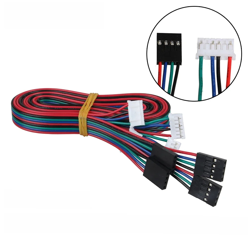 4 sztuk/partia 1M/2M DuPont Line 2.54 4pin-XH2.0 6pin dwufazowe czteroprzewodowe kable łączące silnik do 42 części drukarki 3D z silnikiem krokowym — zdjęcie produktu 7