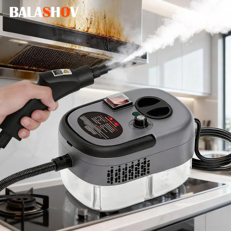 2500 W Hochtemperatur- und Druck-Handdampfreiniger, Klimaanlage, Hundehaube, Auto, Dampfreinigung, EU-Stecker