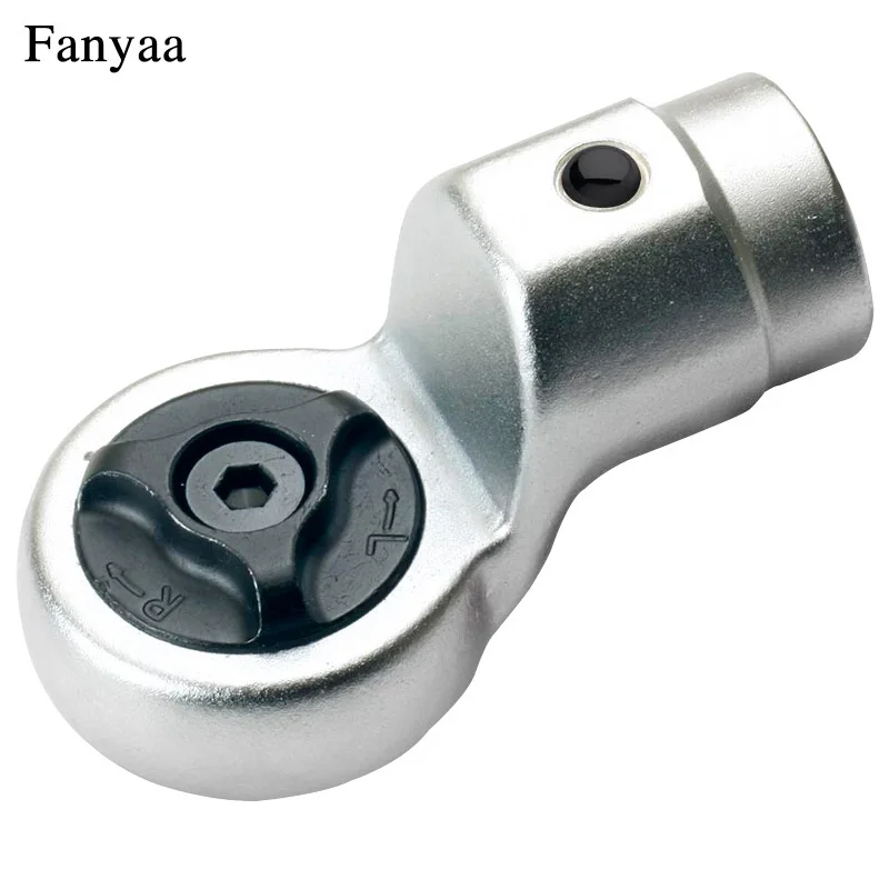 Fanyaa Wrench Ratchet Head Replacement Part Reversible Ratchet 1/4 3/4 Inch, Round End Cavity Spigot 16, 22mm For Socket Spanner