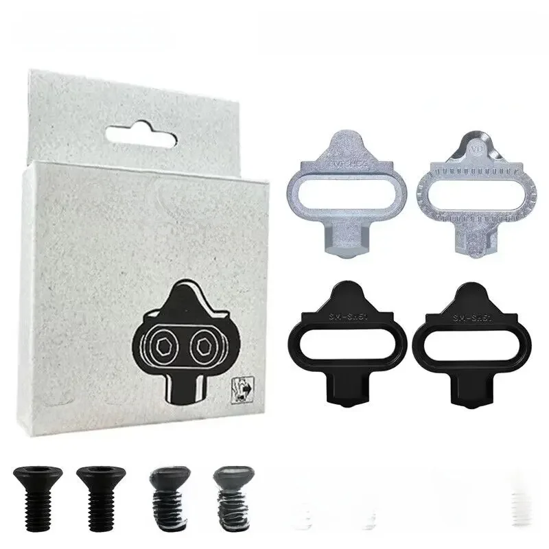 AliExpress BUCKLOS MTB Cleats for SPD Bicycle Self-Lock Pedal Cleat Durable Cycling Shoes Pedal Clip for SHIMANO Mountain Bike Accessories